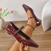 Fashion Ladies Shoes 2025 Hot Sale Buckle Strap Women's High Heels Fashion Shallow Dress New Pointed Toe Best Seller High Heels Zapatos