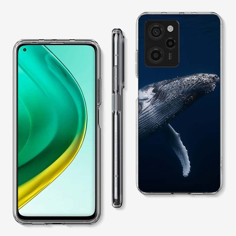 Whale Sea Giant Cover Phone Case For Xiaomi Poco M8 M7 M6 M4 M3 X7 X6 X4 Pro F7 Ultra M5S Mi 14 14T 15 15T 12T 10T Pro 12S 12 11