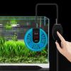 17-34°C Aquarium Turtle Heater LCD Display Low Water Level Fish Tank Submersible Heater Automatic Adjustable Water Tank Heating