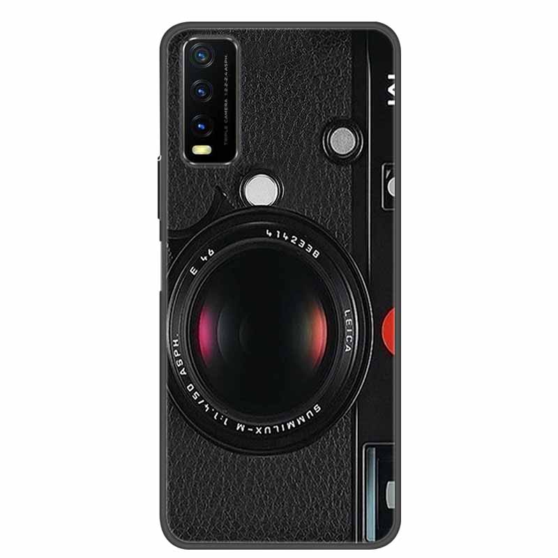 For Vivo Y20 Case Marble Soft Silicone Back Case for Vivo Y20S Y20 S Y 20i Phone Cover for Vivo V2027 Y20i Coque Funda Bag