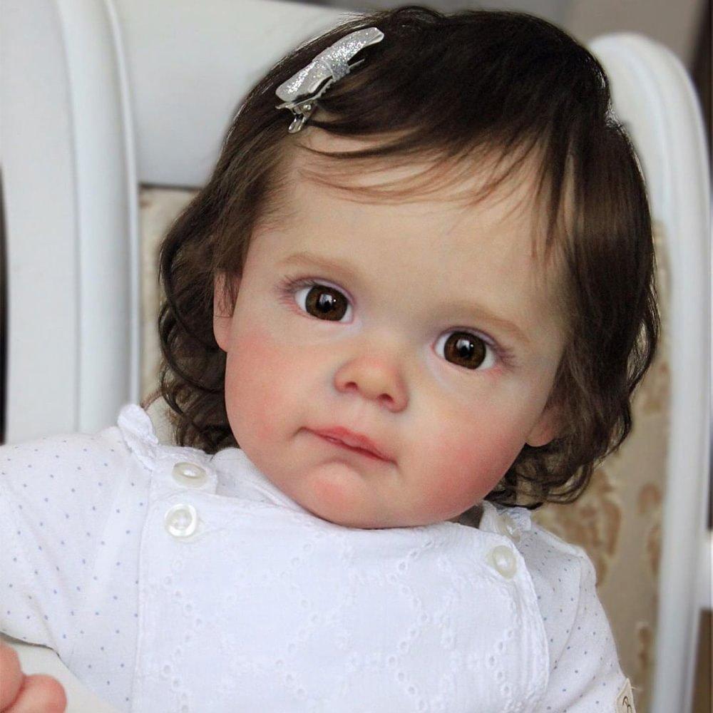 

NPK 60 см Готовая кукла-реборн для девочки Магги, кукла с тканевым телом No Toy