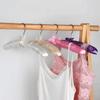 5PCS Non-slip Satin Padded Clothes Hanger Soft Sponge Clothes Hangers Clothing Store