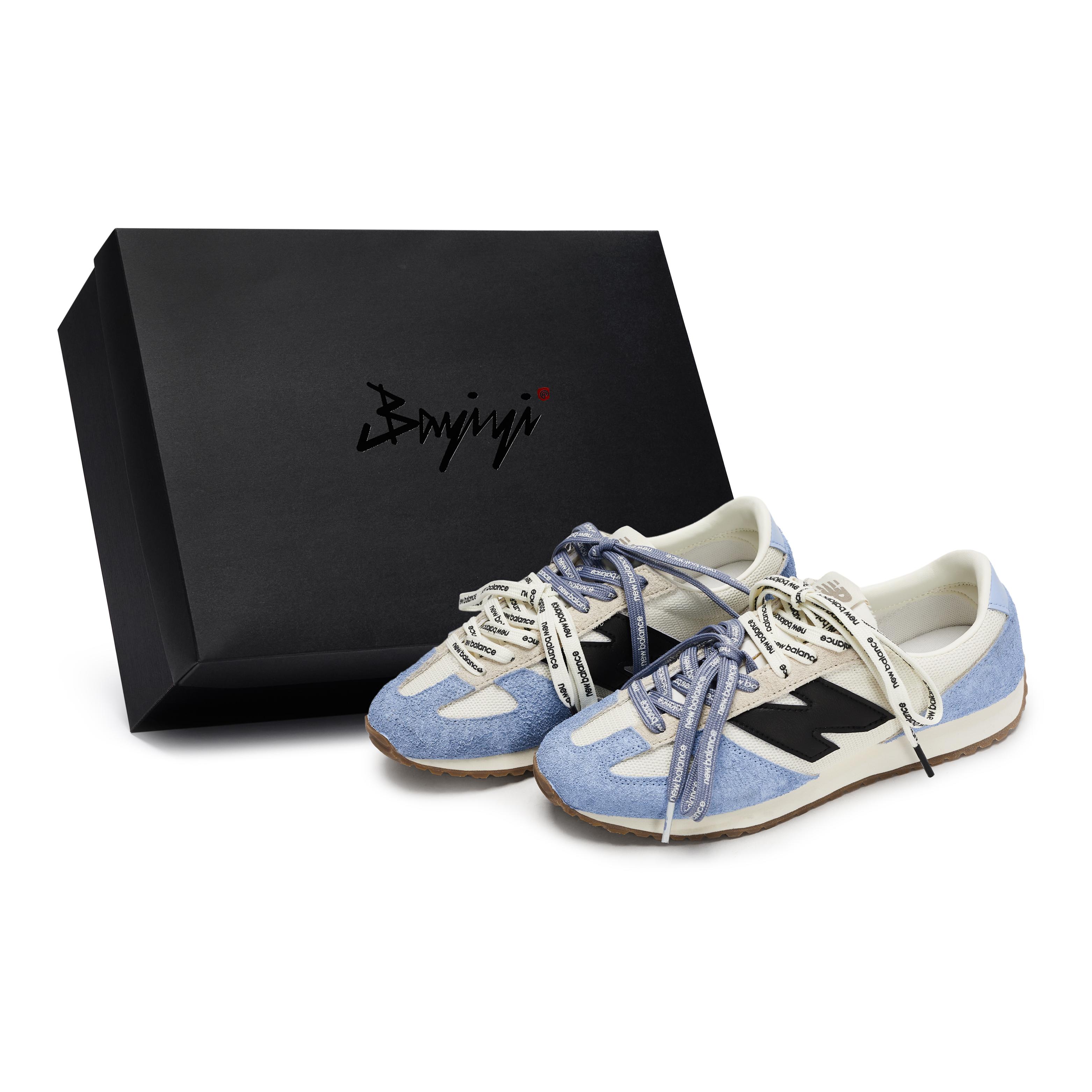 New Balance NB 471 German Army Trainers Unisex Low top Beige/Black/Blue U471AA(Team80-S-BOX) 36