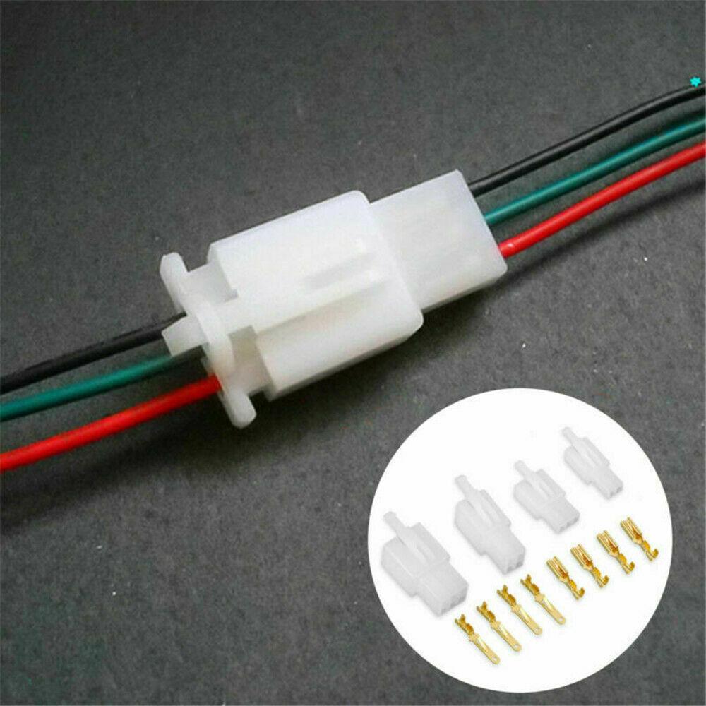 380Pcs Auto Wire Terminal Connector 2.8 Mm Connector Male Female Terminals Housing 2 3 4 6 for Boat Car Motorcycles Car Boat