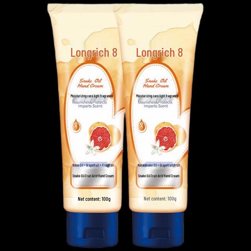 Longliqi Snake Bile Fruit Acid Hand Cream
