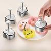 New Stainless Steel Sushi Mold Non-Stick Sushi Tool Rice Ball Ring Easy To Release Hamburger Patty Maker