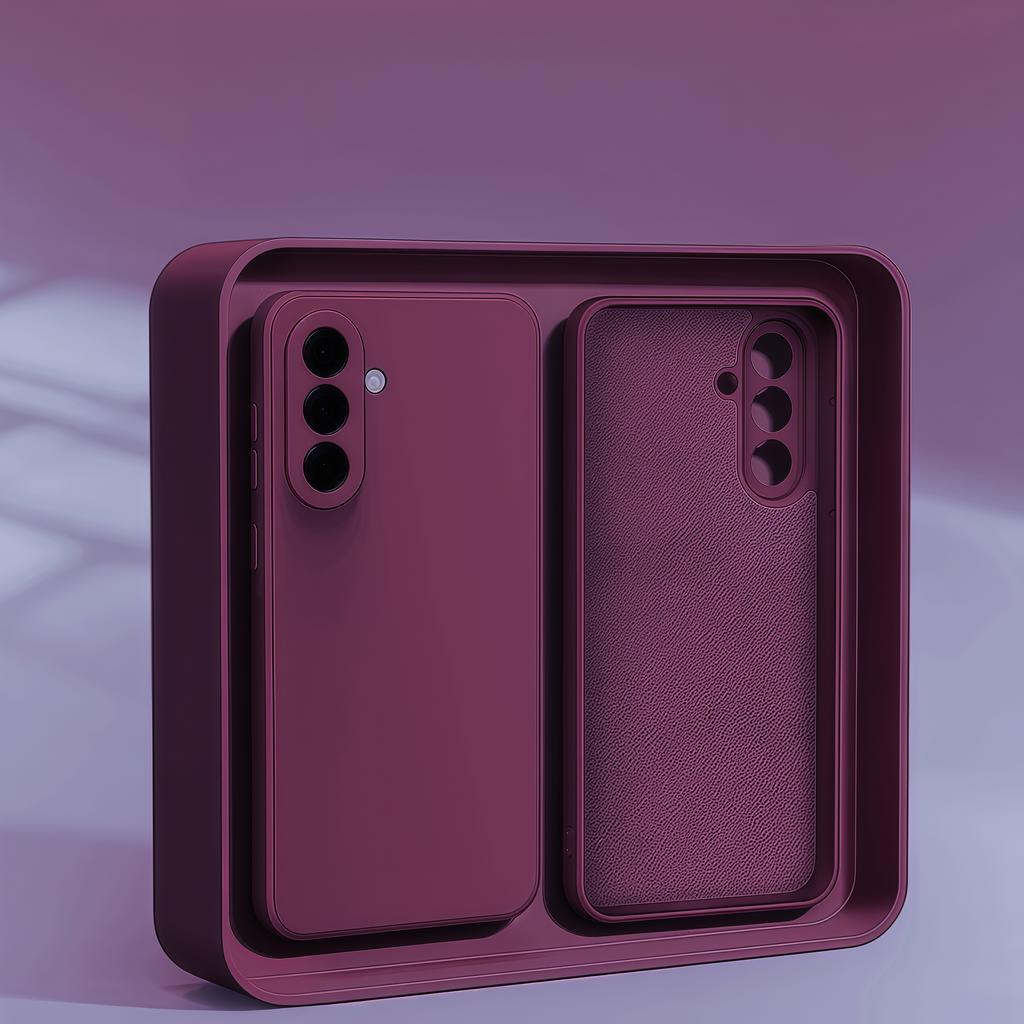 Fashion Solid Colour Shockproof Protective Liquid Silicone Phone Case For Samsung Galaxy A17/A07/A06/A05S/A05/A56/A55/A54/A5