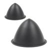 2 Pcs  Speaker Dust Cover Pp Tip Coned Dust Caps Black Protective Sleeve Speaker Repair Parts Accessories