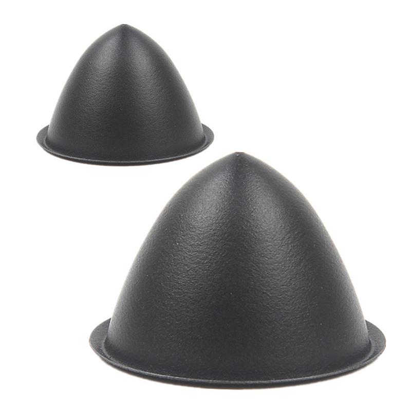 2 Pcs Speaker Dust Cover Pp Tip Coned Dust Caps Black Protective Sleeve Speaker Repair Parts Accessories