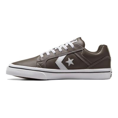 El Distrito 2.0 Synthetic Leather Lightweight Breathable Low Top Skate Shoes Unisex Sneaker Brown A06193C