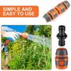 Multiple Size Hose Connector Pack 4 Standard Fittings and 2 Expandable Couplers for Stable Connection
