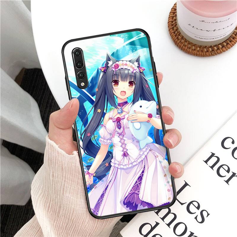 Nekopara Phone Case for Samsung A51 A30s A52 A71 A12 for Huawei Honor 10i for OPPO vivo Y11 cover