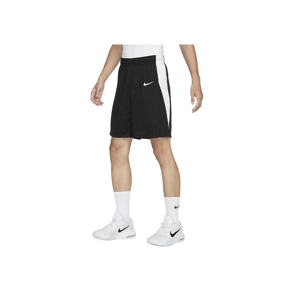 Nike SS24 Brand Logo Comfortable Breathable Casual Sports Basketball Shorts Men Shorts Black White HF0520-010