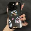 Acrylic Phone Case for iPhone 11 12 13 14 Pro 12 14 16 Pro Max for Samsung A16 A36 A56 S24 FE High-quality Painted Anti-fall Mobile Phone Case