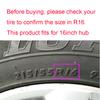 4pcs/set 16 inch Car Wheel Trims Covers, Car Wheel Center Cap Decorative Covers Fit Aluminum Alloy Rims Hub Caps