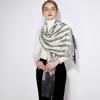 Winter wool scarf women's long thermal scarf shawl dual-purpose