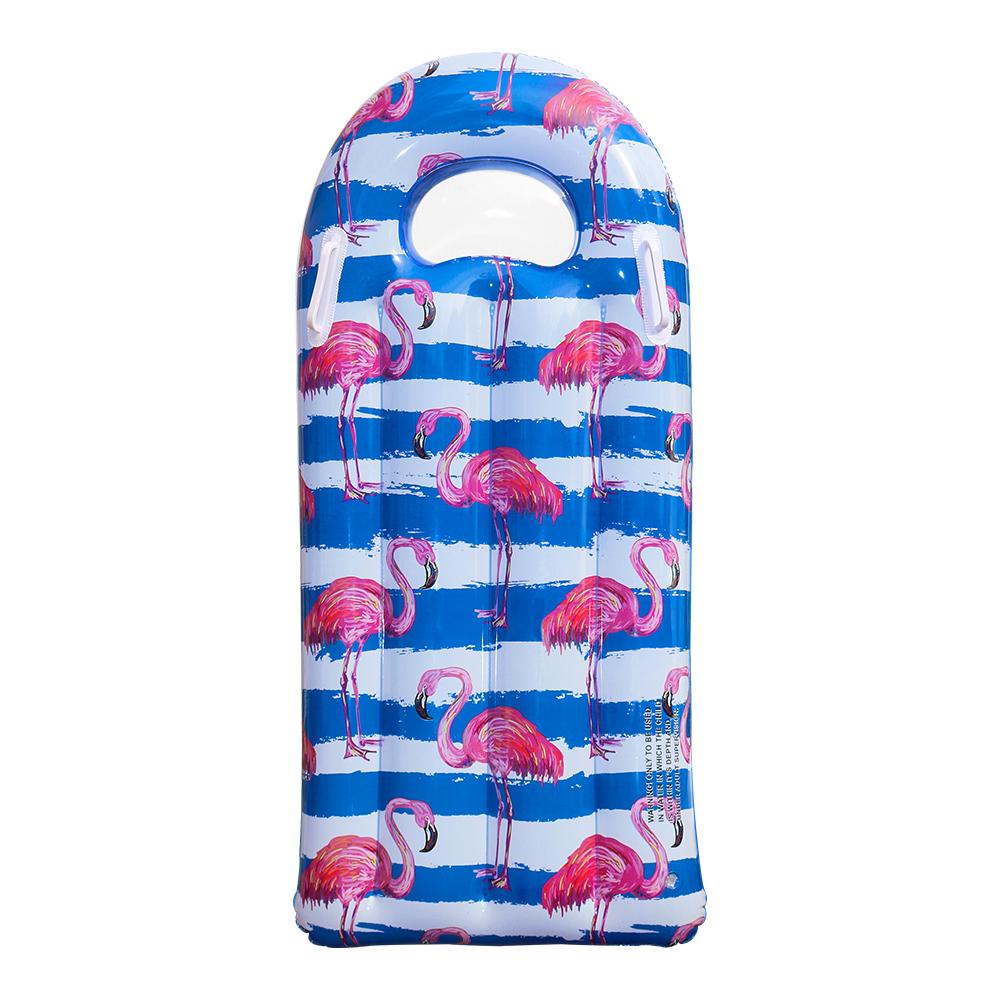 Inflatable Children Floating Row Swimming Pool Floating Air Bed Kids Outdoor Play Swimming Air Mattress with Handle For Kids