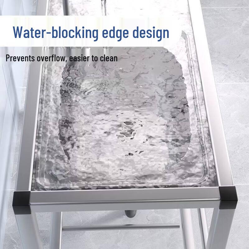Yingtang 75x40x75cm 201 Stainless Steel Utility Sink