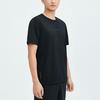 Anta Training Series Logo Letter Short Sleeve T-Shirt Men Tops Basic-Black 152337146-2