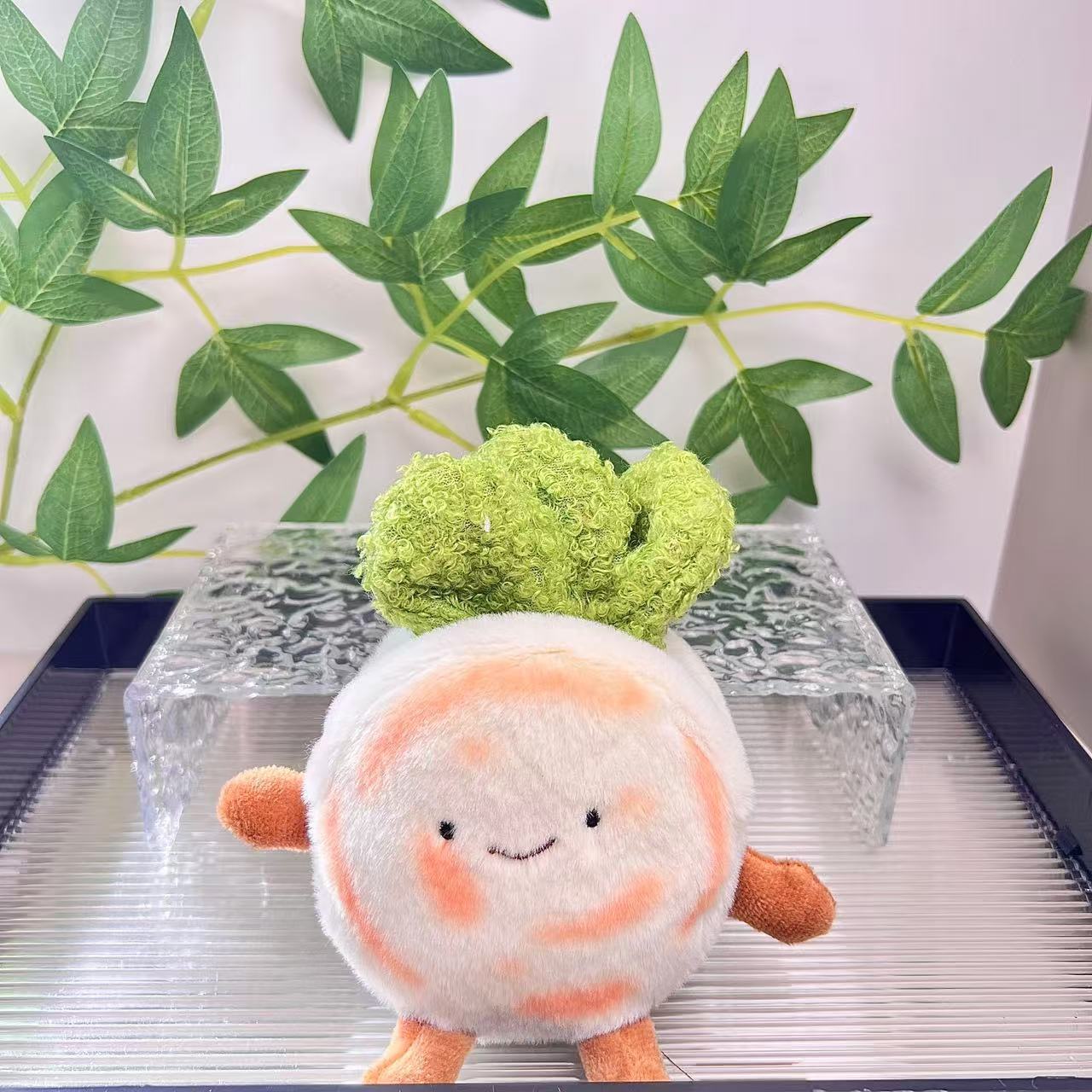

Non-Toxic Chinese Burger Cute Meat Sandwich Bun Patty Doll Shaanxi Anwen Creative Bun Pendant Plush Doll Souvenir Couple Pendant Gift 13cm