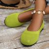 Summer new round head flat sole shoes women's beanie shoes sports and leisure shoes