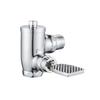 Brass 90-Degree Foot-Pedal Flush Valve with Press-To-Flush Delay Water Saving & Eco-Friendly Modern Design for Hotel Toilets