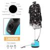 Adjustable HandHeld Garment Steamer 220V Portable Clothes Iron Steamer Garment Hanging Ironing Machine with Water Tank 1800W