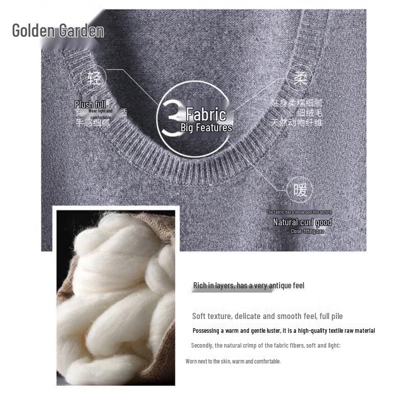Women's 100% Wool Two-Piece Sweater Set