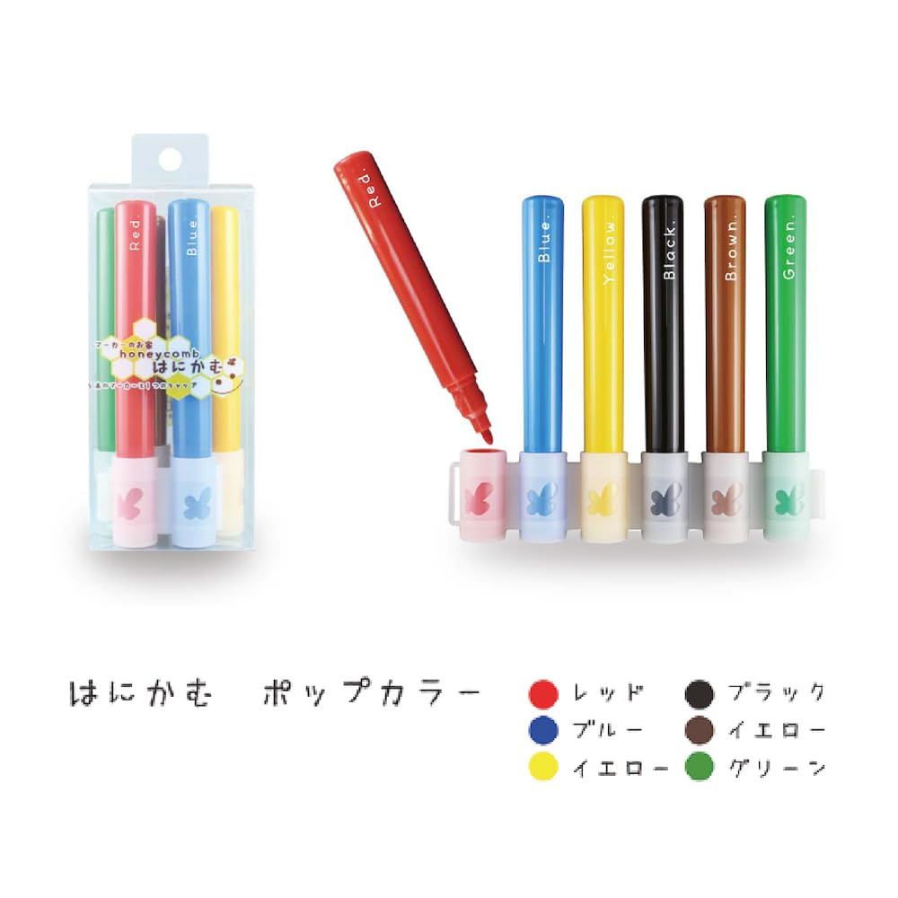 Epoch Chemical Pen Display Set Water-Based "Hanikamu" 560-10800