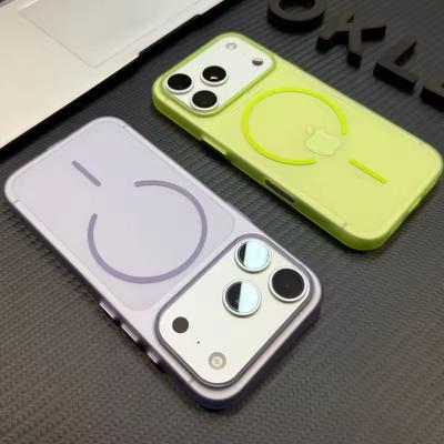 Ultra Thin Matte Translucent For Magsafe Wireless Charge Case for iPhone 17 Air 16 15 14 13 12 11 Pro Max Plus Hard PC Magnetic Cover