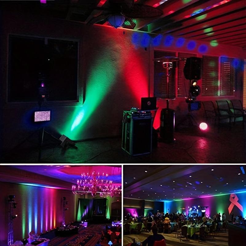 RGB LED Stage Par Light 18 LED DMX512 Zvukem aktivované Disko světlo s EU/US zástrčkou pro DJ Party Club Show Sváteční dekorace