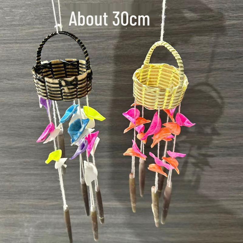 Seashell Ocean-Themed Wind Chime: Creative Hanging Home Decoration Ornament