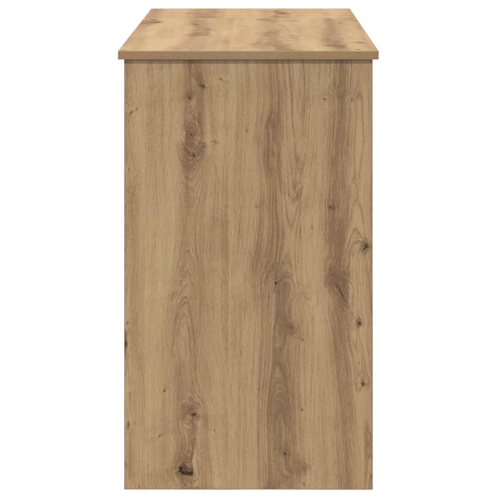 Cosmetic Table with Drawers Artisan Oak 100 X 45 X 76 Cm