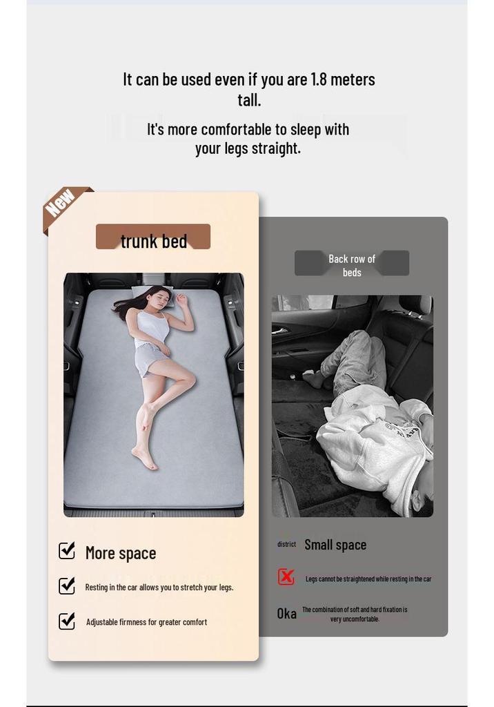 XPeng m03 Mona Trunk Inflatable-Free Car Sleeping Pad