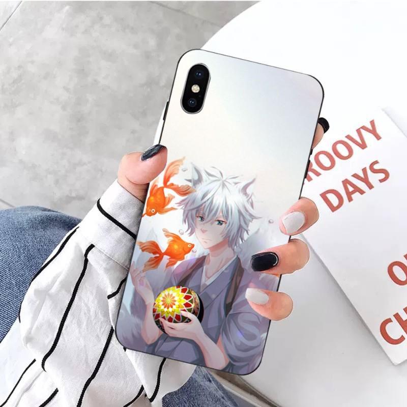 Kakuriyo No Yadomeshi Anime Phone Case For IPhone 14 13 12 11 XS X 8 7 6 Plus Mini Pro Max SE 2022 Soft Black Phone Cover