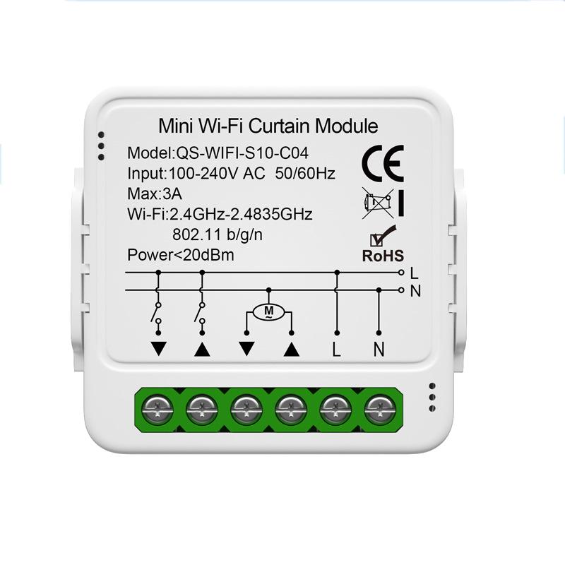 Tuya WiFi Zigbee Smart Curtain Switch Module for Roller Blinds Shutter Motor APP Control Work with Alexa Google Home Smart Life Wifi