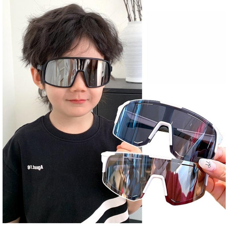 Children Sunglasses Boys Girls Outdoor Cycling Sport Sun Glasses Sandproof Eye Protector Oversized WindproofGlasseslentes De Sol