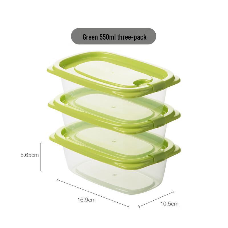 Camellia 550ML Plastic Food Storage Container Set