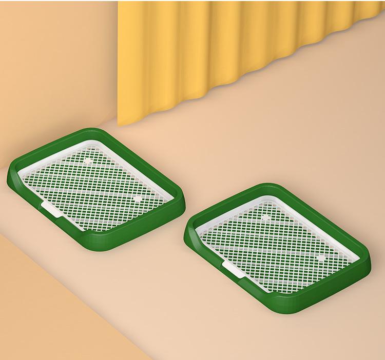 Flat Dog Toilet Urine Tray for Small To Medium Dogs – Ideal Pet Poop Solution