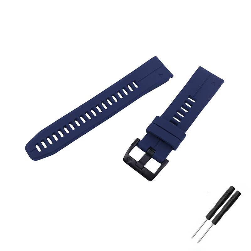 Silicone Quick Release Sport Strap for Garmin Fenix Series