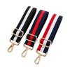 Stripe Shoulder Bag Belt Strap Crossbody Nylon Adjustable Replacement Handbags Straps