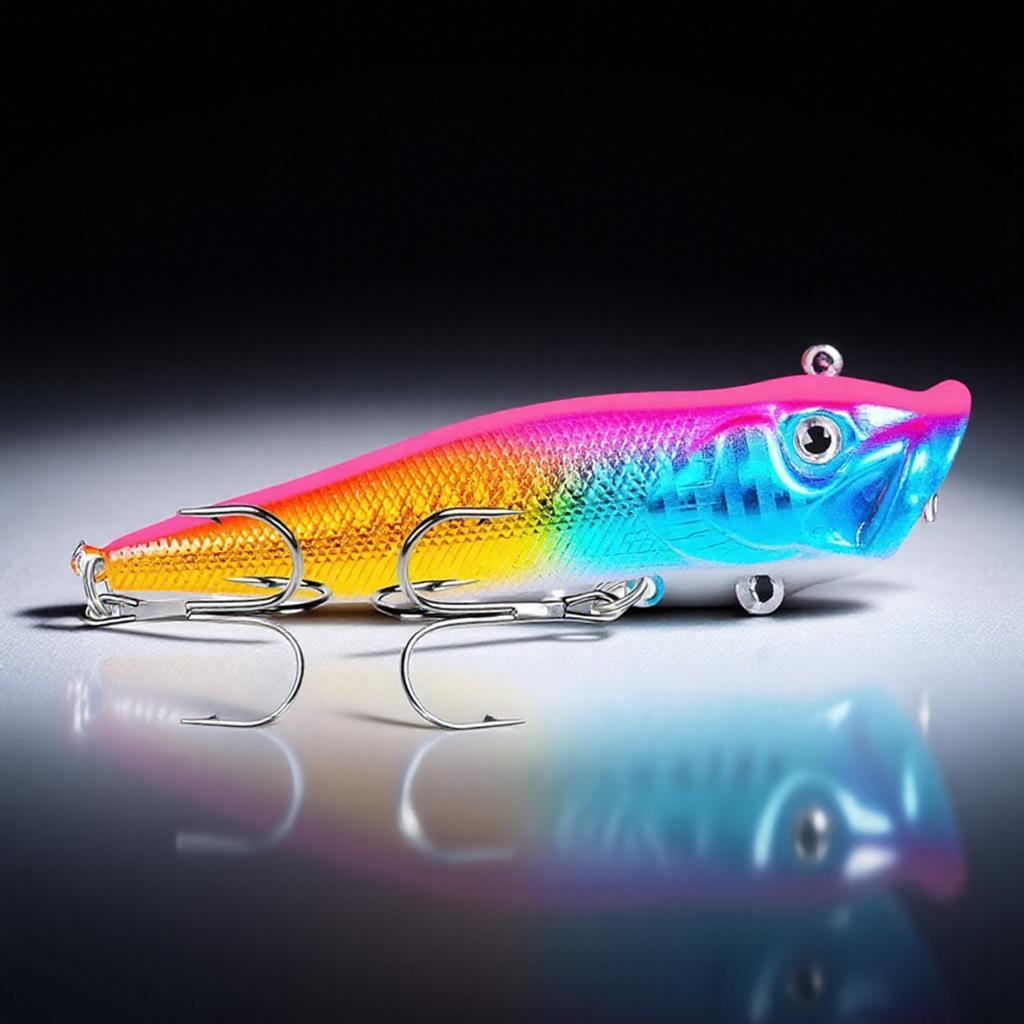 Hot Selling Popper Lure Fishing Tackle Bait Tools Topwater Hard Lure for Bass Trout Saltwater Freshwater Fishing Accessories