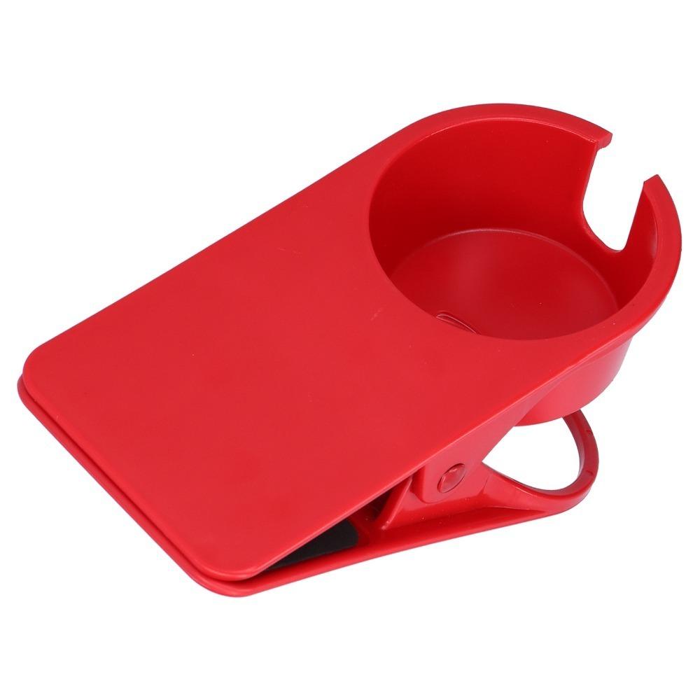 

Desk Organizer Large Size Cup Holder Clip Durable Portable Desk Cup Clip Easy To Use Storage Organizer Desktop красный