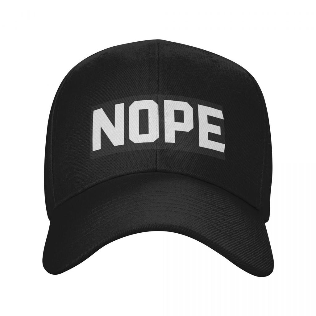Nope Baseball Cap Gentleman Hat Winter Hat Luxury Woman Men's
