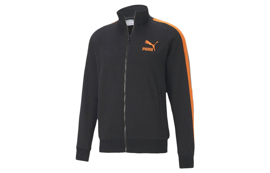 PUMA Jackets Men s Black Stand Collar Moderate Other 530268-51 S