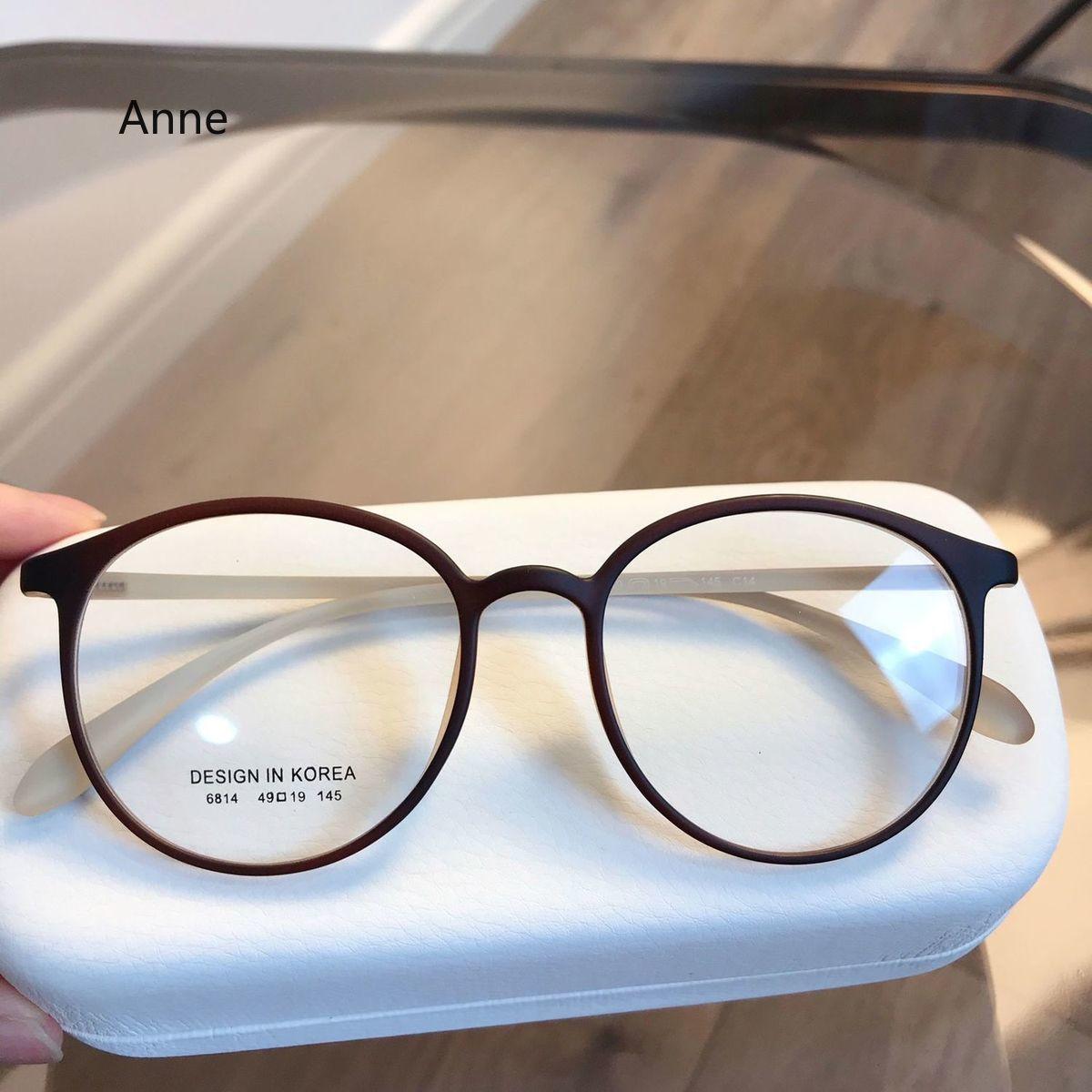 

Винтажные круглые компьютерные очки Классические прозрачные очки с минусовыми диоптриями Очки для блокировки синего света Очки по рецепту от 0 до -4.0 -4.0