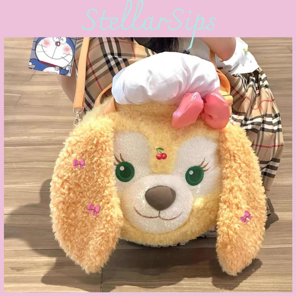 Big Cookie Ann Face Bag Cute Cartoon Plush Backpack Girl School Travel