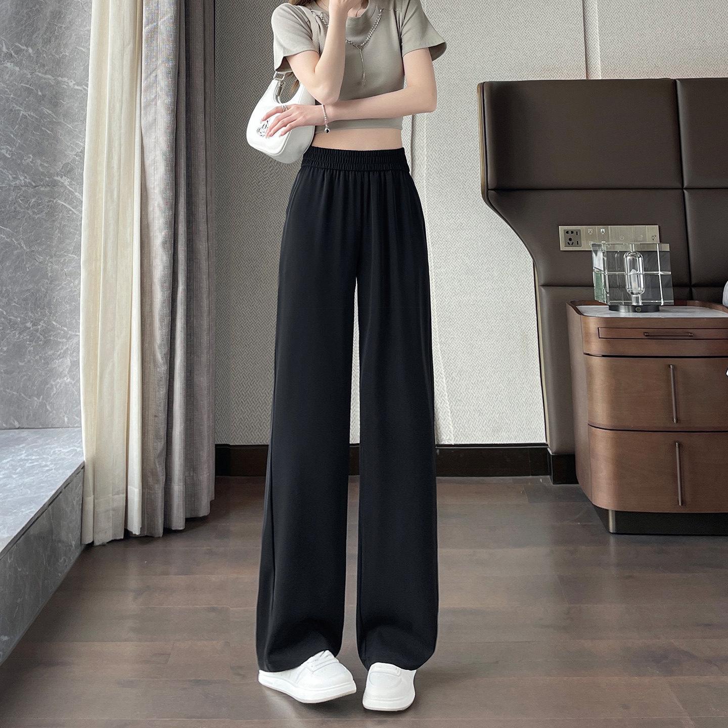 

Women s 2026 Summer Casual Straight-Leg Pants: Slimming, Leg-Lengthening, Versatile Fashion for Everyday Wear M (96-108 lbs)