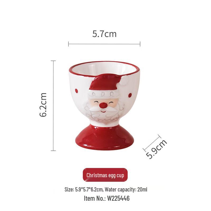 Christmas Santa Claus Ceramic Dinner Plate