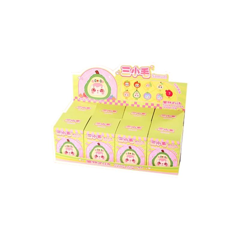 Samuel Enough Tempting Plush Blind Box Series Random Expression Fruit Doll Pendant Decoration Ornament Mystery Box Surprise Gift